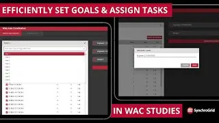 How SARA Helps You Set Goals and Assign Tasks in Wide Area Coordination Studies