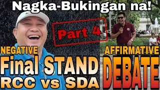 “GRABE! JohnLoyd GP Vlog(SDA) Tuluyan nang nilampaso ni Roland Pards(CFD) sa FINAL DEBATE 😱🔥”