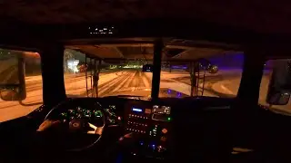 Cozy Night Snow Drive ASMR ❄️ 1.5 Hours of Peaceful Winter Driving