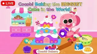🔴 LIVE: Cocobi Bakery Baking the BIGGEST Cake in the World! 🎂 Cocobi Bakery