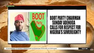 BOOT PARTY CONDEMNS TRUMP STATEMENT ON NIGERIA