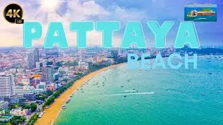 [4K 60fps] Morning Walk at South Pattaya Beach  #walkingtour #pattaya  #thailand