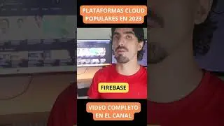 PLATAFORMAS CLOUD m&aacute;s POPULARES en 2023