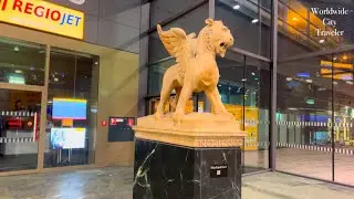 Austria 🇦🇹Vienna Train Station Tour (Wien Hauptbahnhof) 