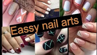 Simple and Classy Nail arts | Nail arts Can be Create at home | by glam Mania