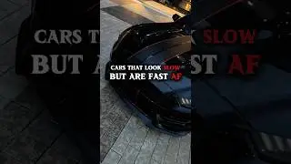 Cars that look slow but are actually FAST AF..🏎️💨 #cars #shorts