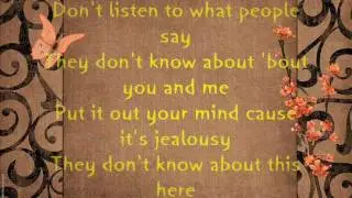 Jon B. - They don't know Lyrics