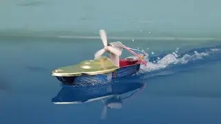 Fire boat converted into motor boat || How To Make RC Motor