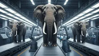 Inside an Elephant Leather Factory | How Raw Elephant Skin Turns Into Luxury Products