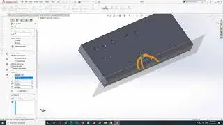 Hole wizard in Solid works basic