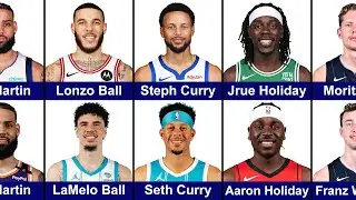 Brothers Playing in the NBA 2025