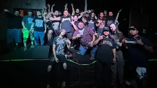 #nevallum at #vibesunderground  7-13-2024 performing Planetary Annihilation. #metal #techmetal