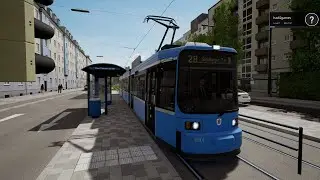 Line 27 to Sendlinger Tor - TramSim Munich