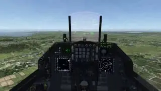 BMS Knight.  On final Kimpo Airbase