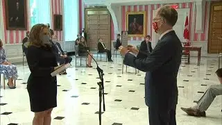 Chrystia Freeland sworn in as federal finance minister