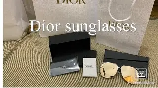 Dior sunglasses review + unboxing + worn