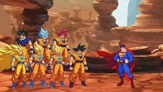 Goku All Forms VS. Superman