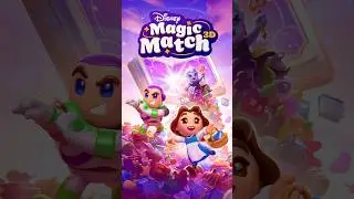 Disney Magic Match 3D 1 #disney #puzzle #trending #gameplay