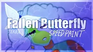 🦋🌍||Fallen Butterfly||SPEED PAINT||🌍🦋