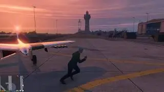 GTA Online Pyro landing