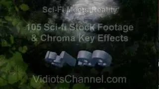 105 Sci-fi Stock & Chroma Key FX Pack $1.99