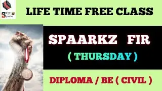 SPAARKZ FIR | DAILY FREE LIVE ONLINE CLASSES FOR TNPSC AE / TRB POLYTECHNIC / JDO