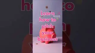 Learn how to pitch your business! #cablacklabel