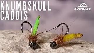 Как завязать ручейника Knumbskull | Учебные пособия AvidMax по вязанию мушек во вторник