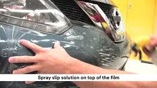 Pre Cut PPF Kit Bumper Installation