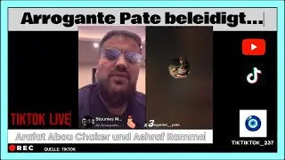 ARROGANTE PATE 🤬🤬 BELEIDIGT ARAFAT ABOU CHAKER UND ASHRAF RAMMO 😱