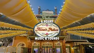 Relax at Tiana’s Palace | 6 Hours of Cozy Disneyland Ambience & Jazz Music 🎺✨