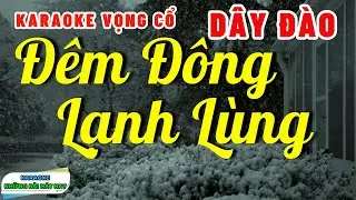 Karaoke Vọng Cổ Đêm Đông Lạnh Lùng Dây Đào