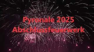 Pyronale Berlin 2025 - Abschlussfeuerwerk