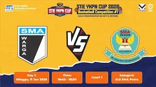 Basketball Competition #1 - SMA WARGA SURAKARTA VS SMAN 1 SEWON - DAY 2 GAME 6 - STIE YKPN CUP 2026