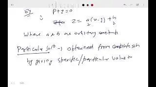 1  Define first order PDE  Explain complete, particular and singular integrals with examples by dr