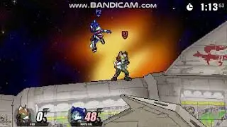SUPER SMASH FLASH 2 (BETA 1.2) - Fox VS Krystal