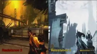 Resistance 3 VS Resistance 2 Comparison Graphics/Animation/Detail Part 3 (HD)
