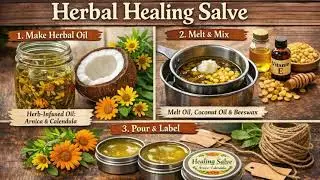 Herbal Creams: Natural Skin Support from Garden Herbs.