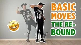 Hip Hop Dance Moves (EASY): The Rebound | Step By Step Dance Tutorial for Beginners