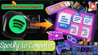 [2026 Updated] How to Download Music from Spotify to Computer? (Free Account Support!)
