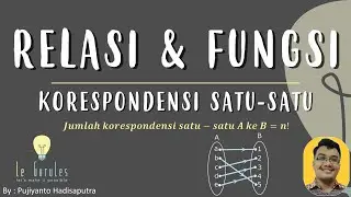 Relasi & Fungsi (5) - Korespondensi satu-satu, Rumus Korespodensi Satu-satu - Matematika SMP