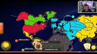GAULES, LIMINHA, BT0, VELHOVAMP E AGNELLO JOGANDO WAR BY GROW GAMES (25/02/23) #26