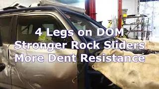 BudBuilt Rock Sliders - Proven Strong - Built by Talented American Craftsman - for Toyota, Lexus, LC