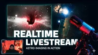 C11 Edge HD LiveSream | Horsehead | Mono Imaging | Processing
