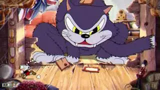 Cuphead cat mouse boss