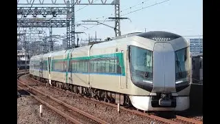 4/6 東武500系517F　新田駅通過シーン