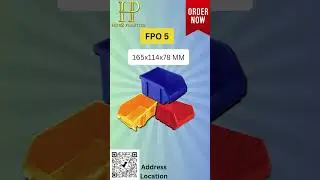 FPO5 BIN| HIND PLASTICS FARIDABAD| PLASTIC CRATE BINS PALLETS DUSTBINS #crates #materialhandling