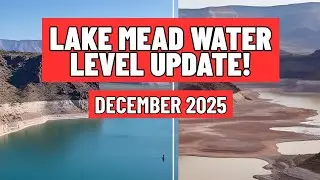 Вода возвращается в озеро Мид! Обновление за декабрь 2025 года!