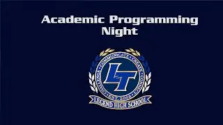 Academic Programming Night - Part 1