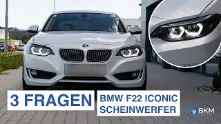 3 FRAGEN I 2er BMW (F22) ICONIC Scheinwerfer Umbau! // PREIS, ABLAUF, DICHTHEIT